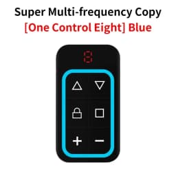 300-915MHZ 8 in 1 Garage Door Remote Control Copy Duplicator 433mhz 868mhz 8CH Multi-frequency Garage Remote Code Transmitter