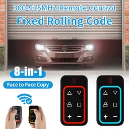 300-915MHZ 8 in 1 Garage Door Remote Control Copy Duplicator 433mhz 868mhz 8CH Multi-frequency Garage Remote Code Transmitter