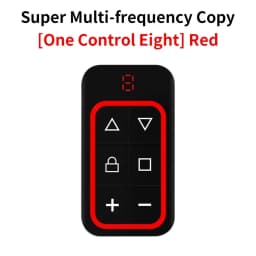 300-915MHZ 8 in 1 Garage Door Remote Control Copy Duplicator 433mhz 868mhz 8CH Multi-frequency Garage Remote Code Transmitter