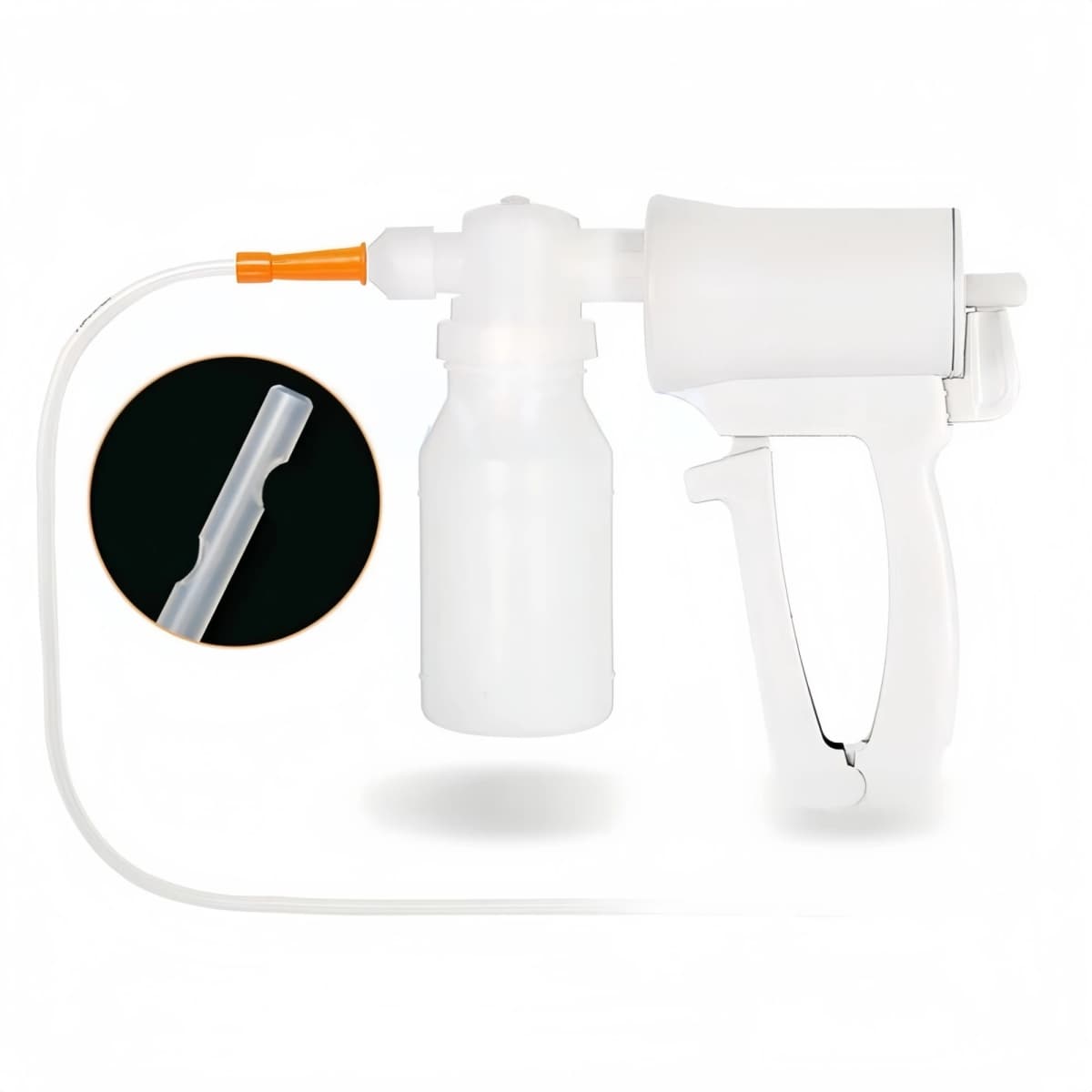 Portable Manual Sputum Suction Pump Handheld Medical Aspirator Device for Elderly Child Home Care Sterile Catheter Tube