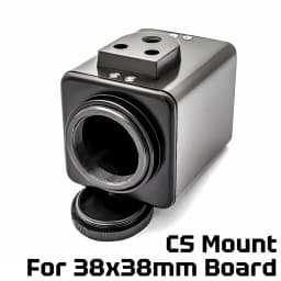 Mini Metal Shells For CCTV IP Camera C/CS Mount Camera Housing With M12 Adapter Camera Stand For 38x38mm Size Camera PCB Module