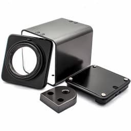 Mini Metal Shells For CCTV IP Camera C/CS Mount Camera Housing With M12 Adapter Camera Stand For 38x38mm Size Camera PCB Module
