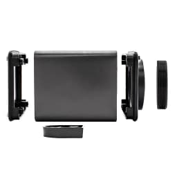 Mini Metal Shells For CCTV IP Camera C/CS Mount Camera Housing With M12 Adapter Camera Stand For 38x38mm Size Camera PCB Module