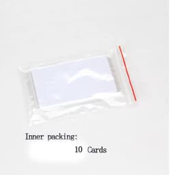 10PCS Rewritable RFID 13.56MHz CUID UID Blank Card Clone Card Copyable Changeable Smart IC S50 Card Duplicator White Cards
