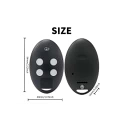 Remote Control MITTO 2 4 KLEIO B RCA 02 04 TRC1 TRC2 TRC4 Garage Door Opener 433.92MHz Transmitter