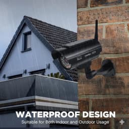 New Wireless Dummy Camera With Antena Solar Powered Waterproof Fake Camera Red Flashing Led Scare The Thief Home Security System