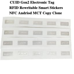 CUID Gen2 Electronic Tag Rewritable Smart Key NFC Clone Token ISO14443 Changeable Sticker IC 13.56Mhz RFID Replica Badge