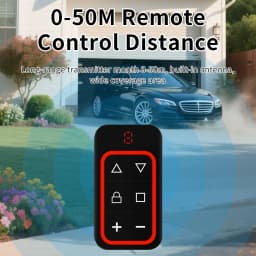Rechargeable Eight Channel Multi Frequency Garage Door Copying Wireless Remote Control 300-915 MHz Door Key Copier Universal
