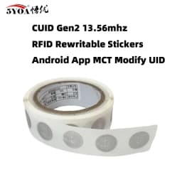 5YOA CUID Gen2 Electronic Tag Rewritable Smart Key NFC Clone Token ISO14443 Changeable Sticker IC 13.56Mhz RFID Replica Badge