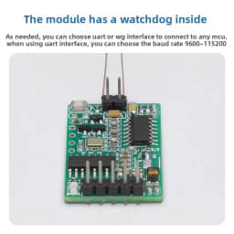 125KHZ UART/TTL 5V Reading 30CM RFID Long-Distance Card Reader Module EM Antenna Remote Card Reader Is Used in Pet Parking Lot