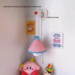 Wall-Mounted Night Light Hanging Bedside Lamp&Desk Light Essential Dorm Accessory for College Students' Upper Bunk Bed&Bedroom
