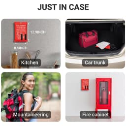Fire Suppression Blankets Emergency Fiberglass Fireproof Blanket for Kitchen Home Camping Grill Car Office Warehouse Fireplace