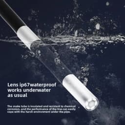 Type-C 360° Two-Way Rotary Articulating Endoscope Camera HD 1080P Car Inspection Industrial Endoscope With LED For IOS Android