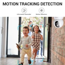 Blurams Indoor Security Camera 4MP, One-Click Call ,Two-way call, 2.4G & 5G WiFi,Home Security Camera for Dog/Baby Monitor/Elder