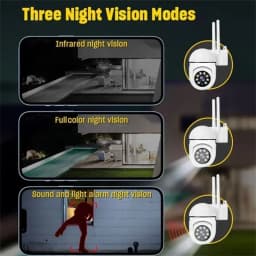 8MP Wireless Security Surveillance Camera Wifi IP Outdoor 4X Zoom Cameras Smart Home CCTV AI Human Tracking Two-way Audio HD Cam