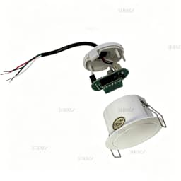 24G Microwave Human Presence Sensor, Dry Contact Signal Output Movement Detector with BT App Adjustment for Smart Control