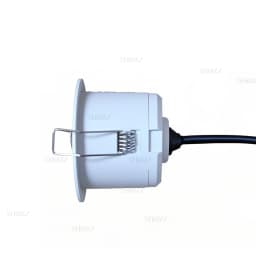 24G Microwave Human Presence Sensor, Dry Contact Signal Output Movement Detector with BT App Adjustment for Smart Control
