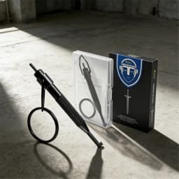 Rotating Release Tool Set, High Carbon Steel & Aluminum Alloy with Key Ring | Fits Standard Restraint Devices