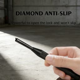 Rotating Release Tool Set, High Carbon Steel & Aluminum Alloy with Key Ring | Fits Standard Restraint Devices