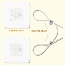 Anti-Tip TV Safety Strap Premium Adjustable Anti-Tip Furniture Fastening Kit Easy Install Childproof
