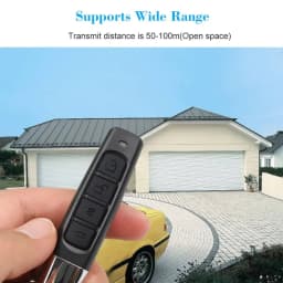 Remote Control 433MHz Car Key Garage Door Gate Opener Remote Control Duplicator Clone Cloning Code 4-Button Transmitter