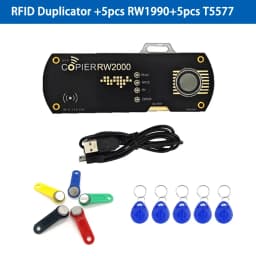 RW2000 TM RFID Duplicator Copier Copiers RW2000 Copy Keys Tag Cards 125Khz RFID Reader Writer-ABPS