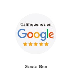 French Germany English Portuguese Spanish Writing NFC Epoxy Stickers for Google Review Social Media Links Digital Business