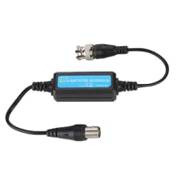 HD-TVI/HD-CVI/AHD/Analog CVBS Passive Coaxial Video Ground Loop Isolator Built-in Video Balun 2PCS for CCTV Cameras