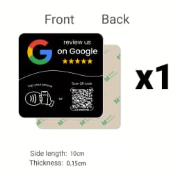 1/3pcs NFC 215 Programmable for Google ins facebook NFC Station Table 13.56Mhz QR code can independently set link Adhesive Card