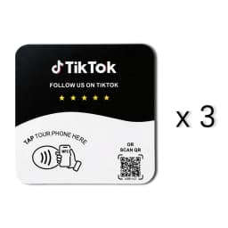 1/3pcs NFC 215 Programmable for Google ins facebook NFC Station Table 13.56Mhz QR code can independently set link Adhesive Card