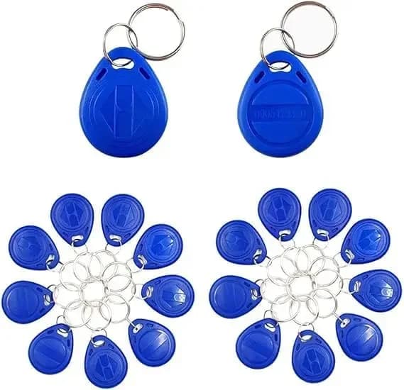 T5577 125KHZ ID Key Card Access Control Key Tags Rewritable 125KHz RFID Tag Proximity ID Token Keyfob Rewritable Keyfob