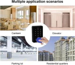 T5577 125KHZ ID Key Card Access Control Key Tags Rewritable 125KHz RFID Tag Proximity ID Token Keyfob Rewritable Keyfob
