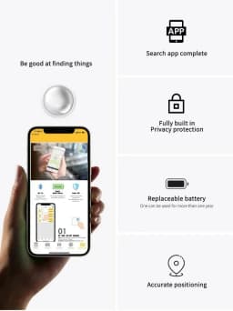 Mini Smart GPS Tracker System Findmy App Air Tag Smart Bluetooth Locator Bag Child Finder Anti-loss Pet Collar With Tracker 2026