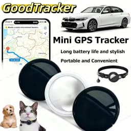 Mini Smart GPS Tracker System Findmy App Air Tag Smart Bluetooth Locator Bag Child Finder Anti-loss Pet Collar With Tracker 2026