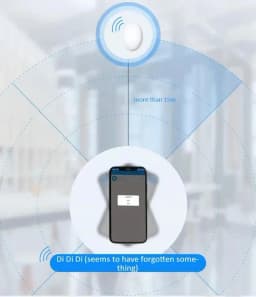 Mini Smart GPS Tracker System Findmy App Air Tag Smart Bluetooth Locator Bag Child Finder Anti-loss Pet Collar With Tracker 2026