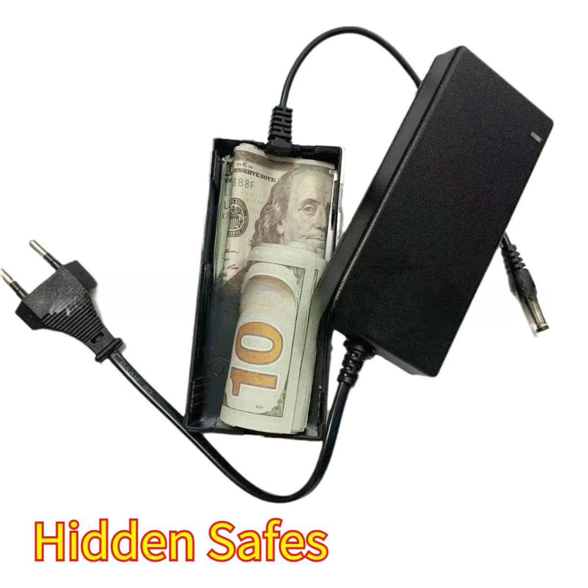Disguise Computer Charger Hidden Safes Camouflage Adapter Anti-theft Private Money Jewelry Key Secret Storage Box Hidden Storage