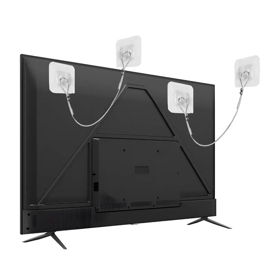 Anti-Tip TV Safety Strap Premium Adjustable Anti-Tip Furniture Fastening Kit Secure Easy Install