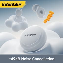 Essager Silicone EarPlugs for Sleeping Noise Cancelling Reusable Ear Plug Hearing Protection Ear Plugs for Study Work Sleep