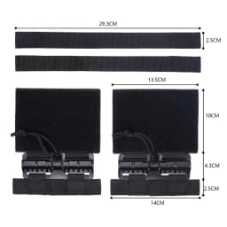 2PCS Quick Release Buckle Kit Vest Accessories JPC CPC NCP XPC 6094 420 Durable MOLLE System Kit Hunting Accessories