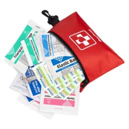 57-Piece First Aid Kit Mini Outdoor Survival Gear for Camping, Travel, Car, Office, Home Emergency & IFAK Medical Bag