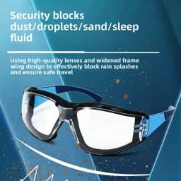 Outdoor Cycling Windproof Goggles Industrial Safety Glasses Anti Impact Anti Splash Dust Proof Non Fogging Protective Eyewear