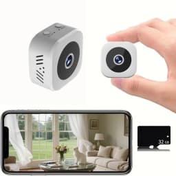OnePlus Mini Security Camera 4K Full HD WiFi Surveillance With 2Way Audio Motion Detection Infrared Night Vision Security Camera