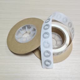 50PCS NTAG213 NFC Sticker Tags 144 Byte Rewritable Blank Adhesive Labels Compatible with All NFC Enabled Smartphones