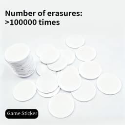 10/50pcs NTAG215 NFC Coin Tag Sticker 13.56MHz Round Rewritable NFC Tags 25mm Ultralight Universal Self-adhesive Label for NFC S