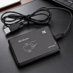 NFC Reader with USB Interface Access Control Encrypted Programmer with LED Indicator/Buzzer Compatible for Windows Linux MacOS