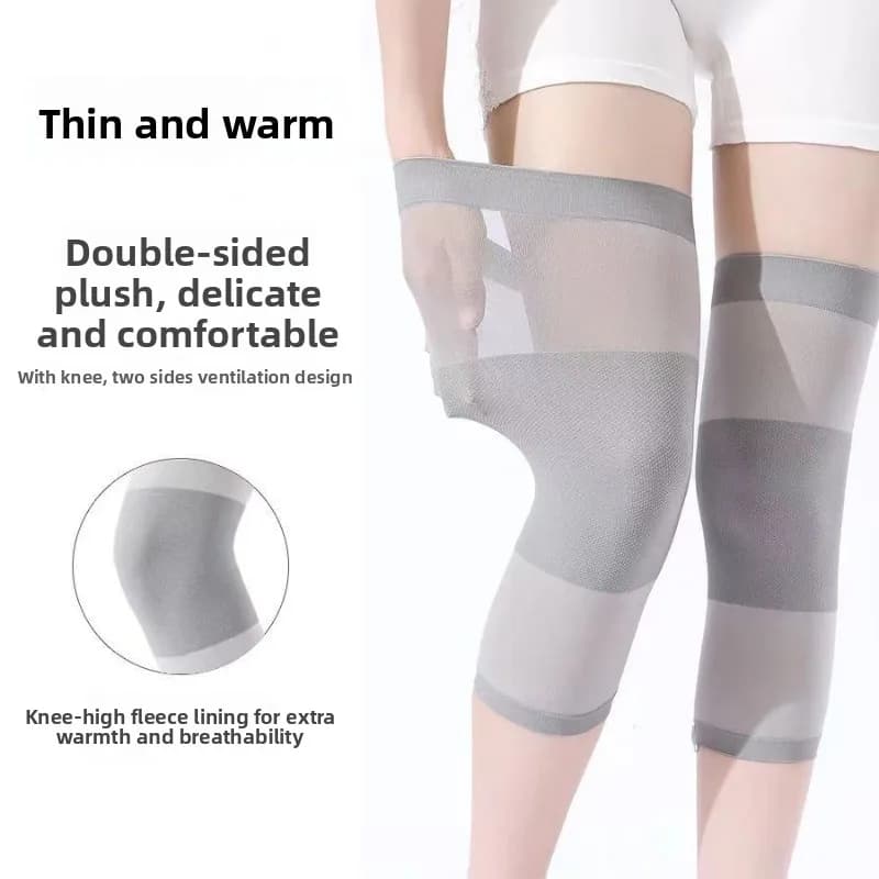 Ultra-thin Warm Knee Pads Thin Ones in Summer Non-slip Non-slip Must-have for Old Cold Legs Breathable Extended Version Unisex