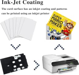 10-5PCS NFC215 Black Cards Rewritable NFC Ntag215 PVC Cards Blank Easy Convenient Programmable NFC Business Card Chip 504Bytes