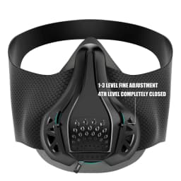 Sports Training Mask Adjustable 48 Breathing Air Resistance for Exercise Running Fitness Exercise Physical Endurance