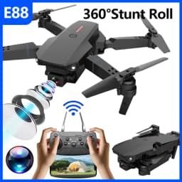 One-click New Drone E88 UAV 360-degree Rotating Folding MINI Remote Control WIFI Aerial Photography Quadcopter Toy Helicopter