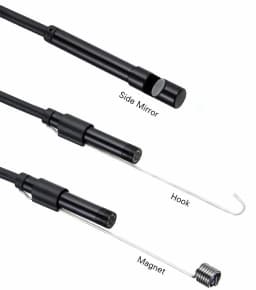New 8mm Endoscope Camera 1080P HD USB Endoscope With 8 LED 1/2/5M Flexible Cable Inspection Borescope for Android PC